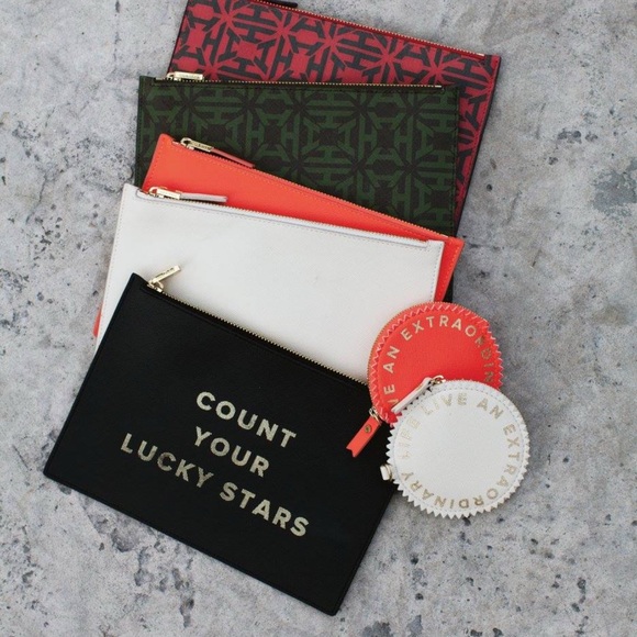 India Hicks Flat Stanley Pouch- Count Your Lucky Stars main image 1